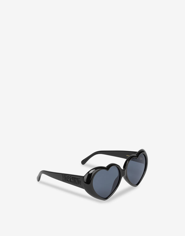 Occhiali da sole Hearts  Nero Moschino 1