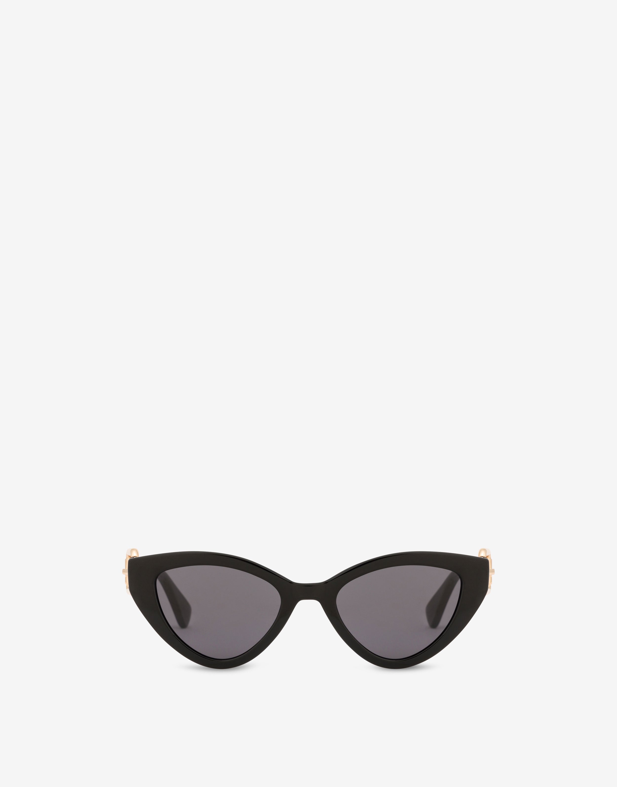 Moschino キャットアイフレムサンクラス MOS142S 807IR Moschino MOS142/S - 807 IR Black | Sunglasses Woman