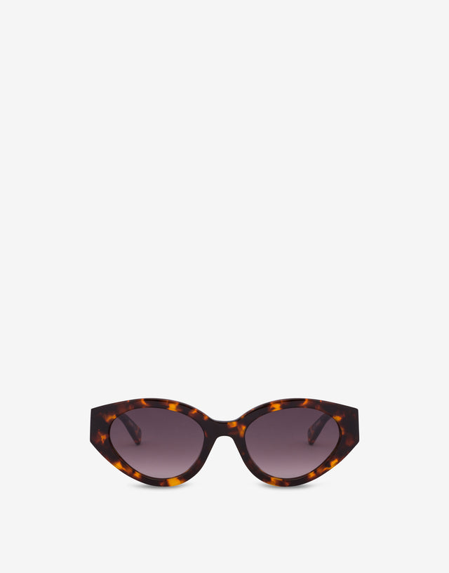 Lettering Logo sunglasses Brown Moschino 0