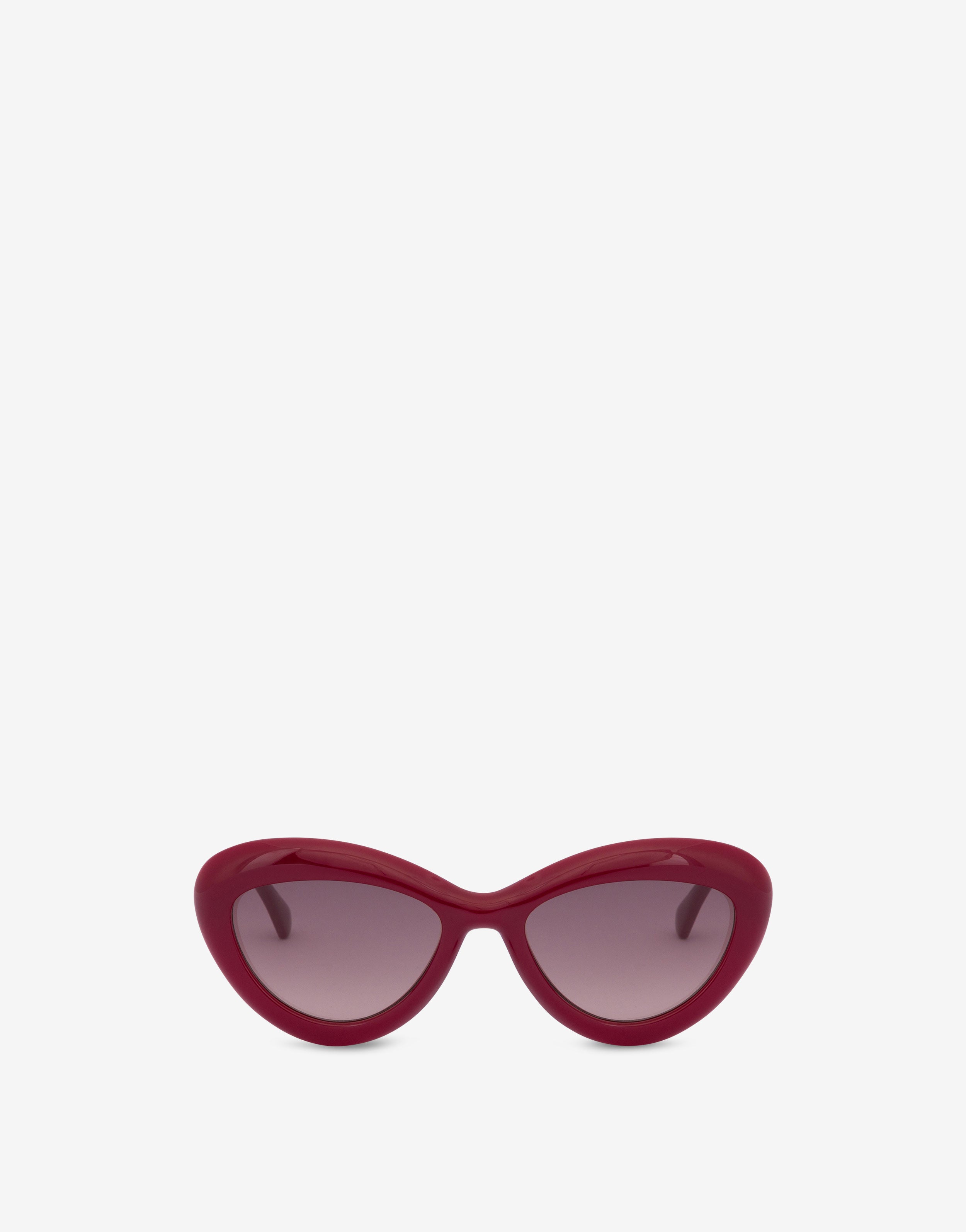 Inflatable red sunglasses