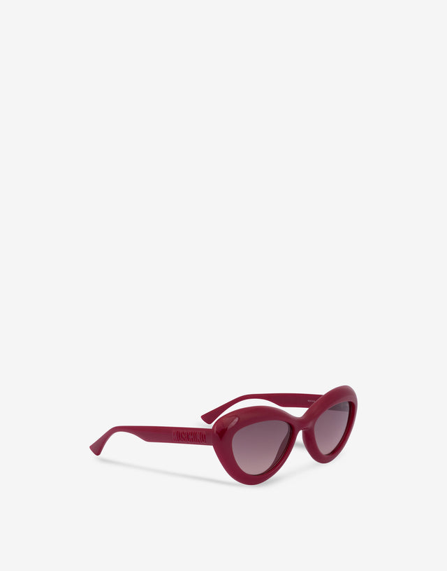 Inflatable red sunglasses  Moschino 1