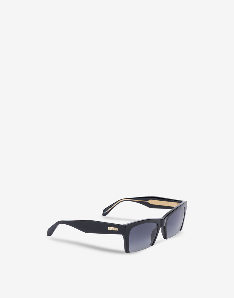 Occhiali da sole cut-out Nero Moschino 1