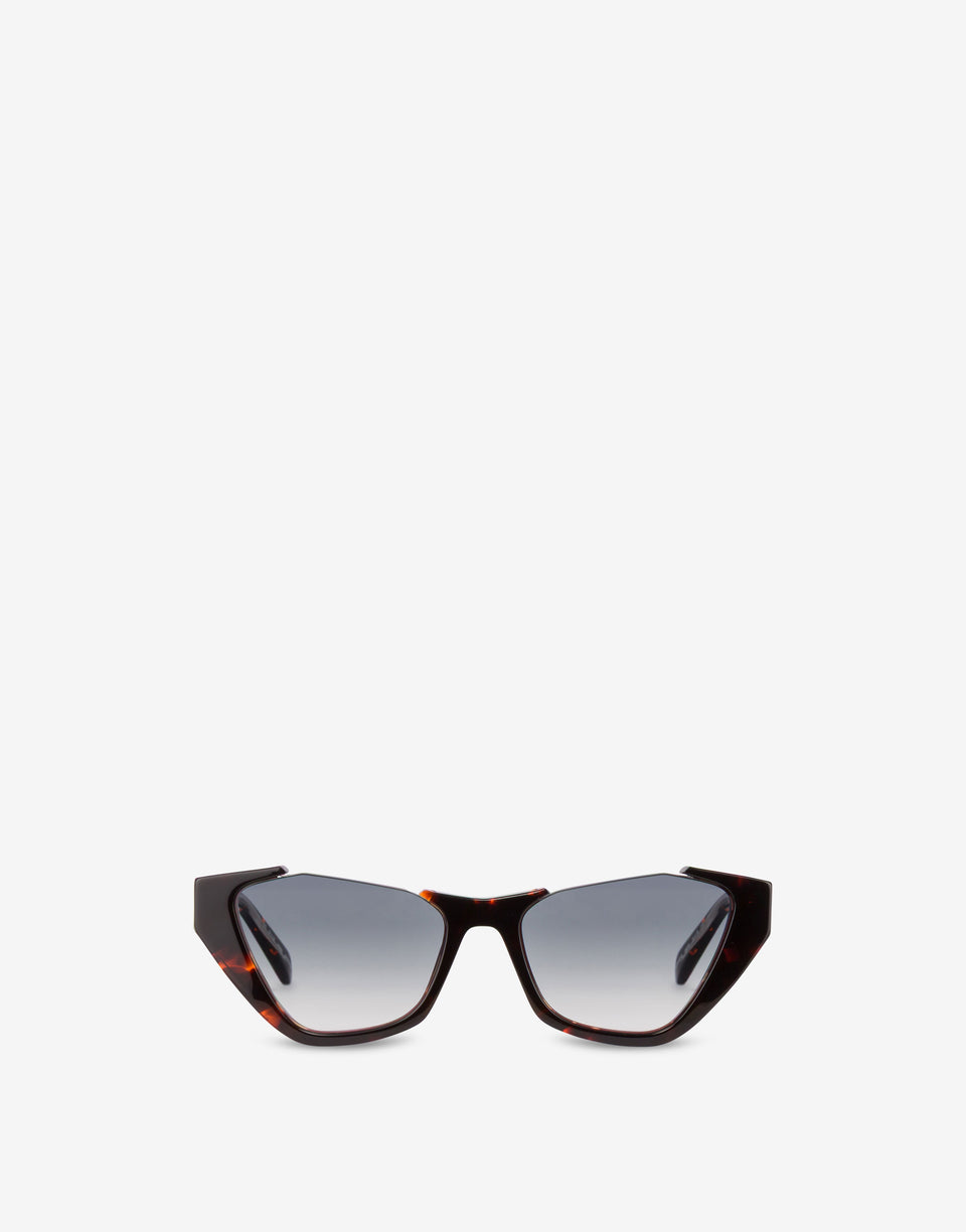 Occhiali da sole cut-out Marrone Moschino 0