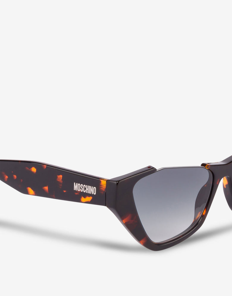 Occhiali da sole cut-out Marrone Moschino 2