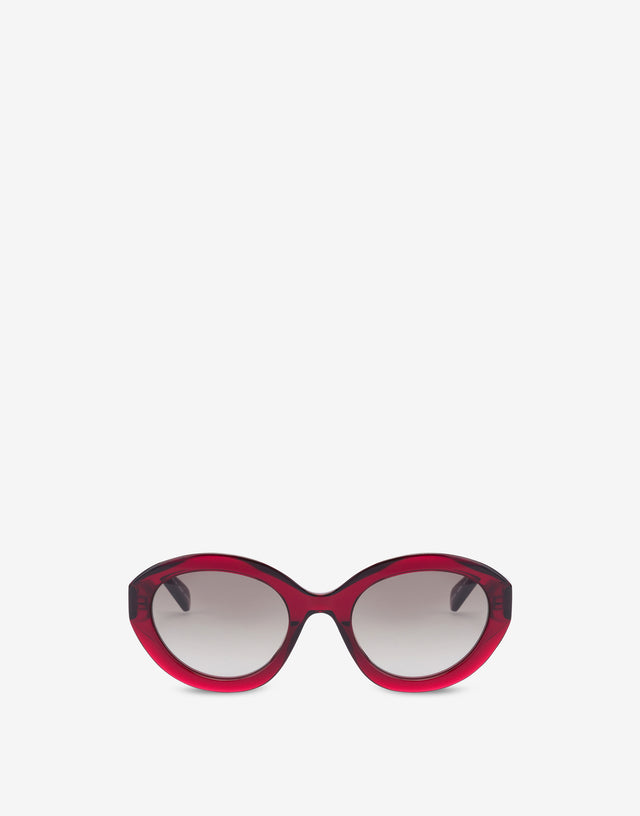 Occhiali da sole in acetato Bordeaux Moschino 0
