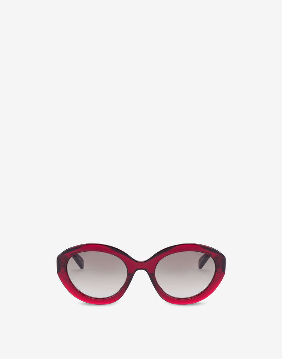 Occhiali da sole in acetato Bordeaux Moschino 0