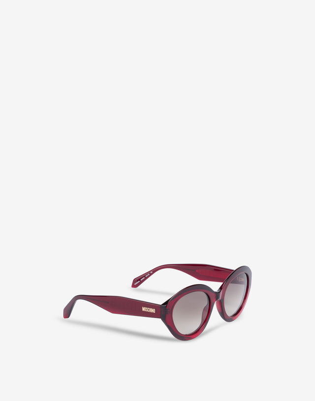 Occhiali da sole in acetato Bordeaux Moschino 1