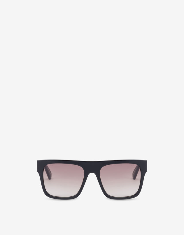 Occhiali da sole in acetato Marrone Moschino 0
