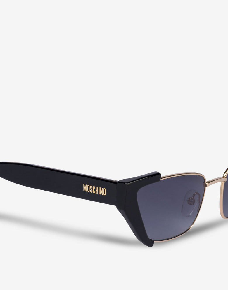 Gafas de sol de corte «cat-eye» Negro Moschino 2