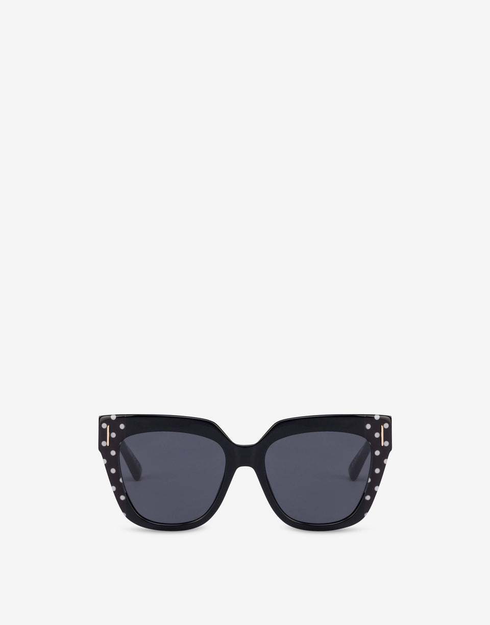 Gafas de sol con detalle «Paperclip» Negro Moschino 0