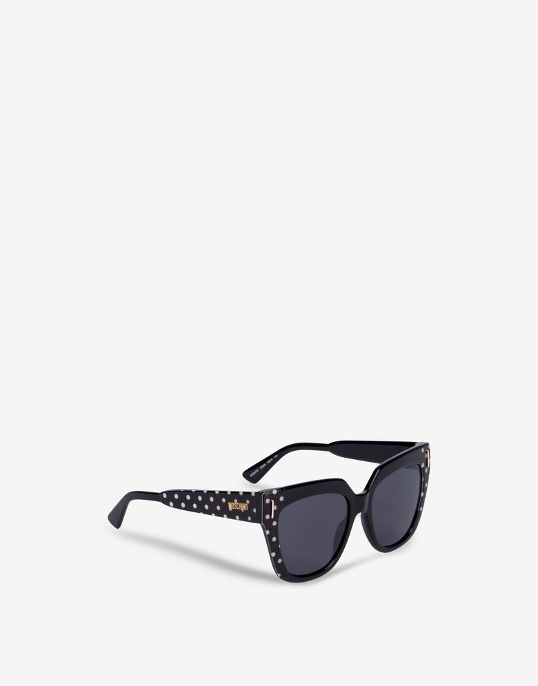 Gafas de sol con detalle «Paperclip» Negro Moschino 1