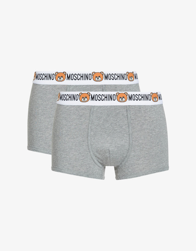 Set di 2 boxer con Moschino Teddy Bear Grigio chiaro Moschino 0