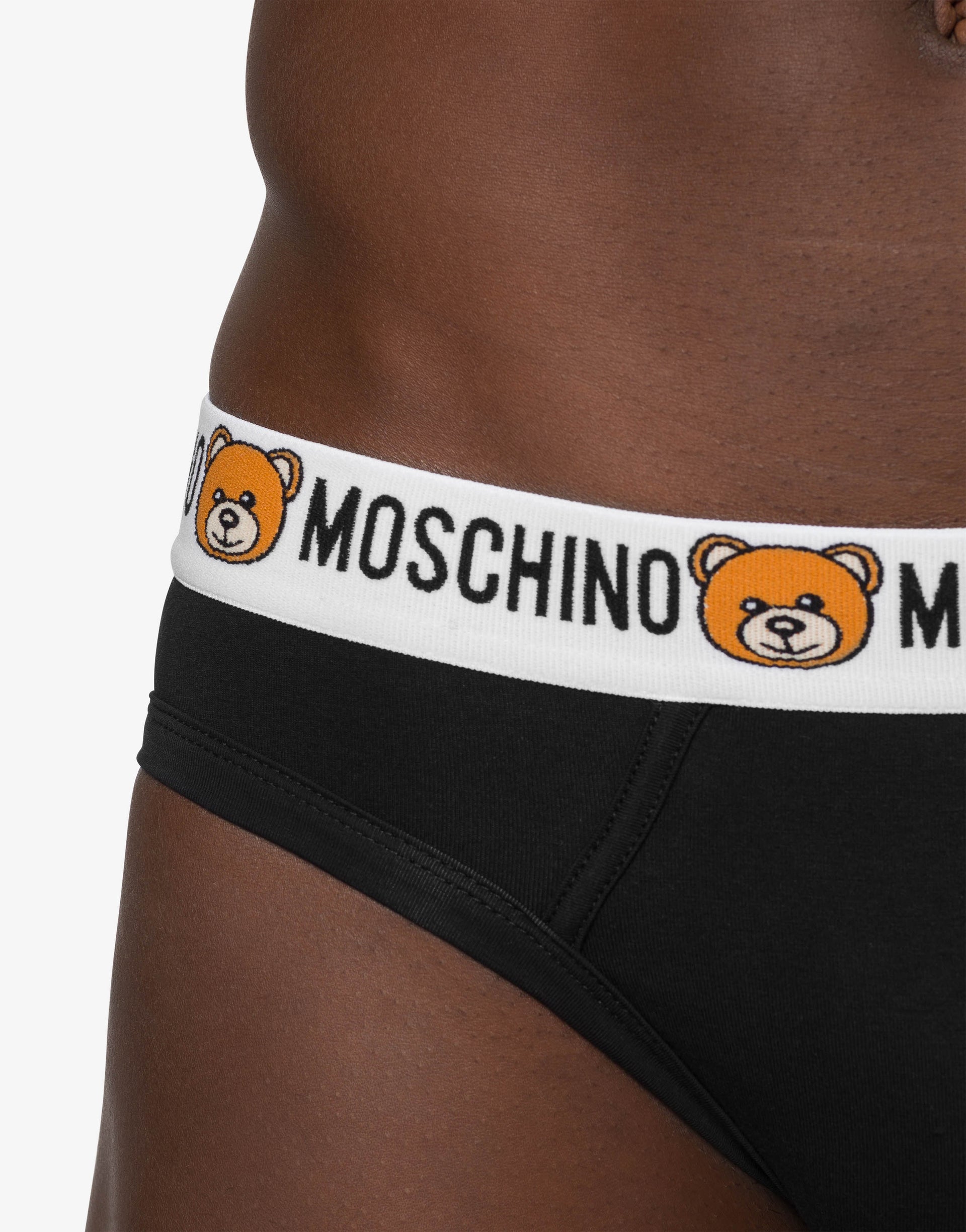 Slip Uomo Moschino Mutande Di Moschino Slip Uomo Bipack MCA4703