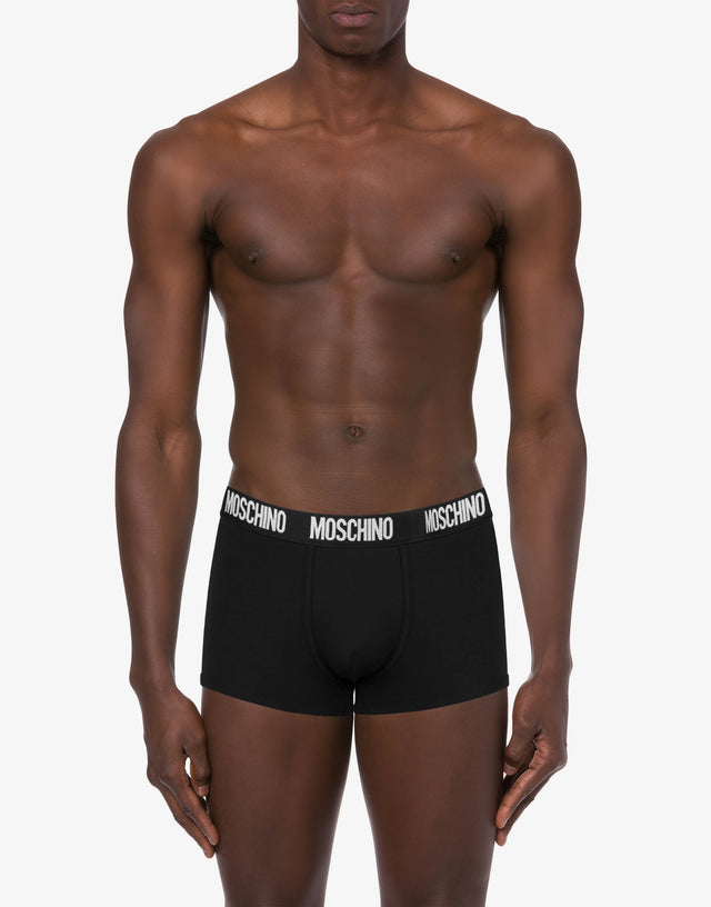 Set of 2 Logo Band boxer Black Moschino 1