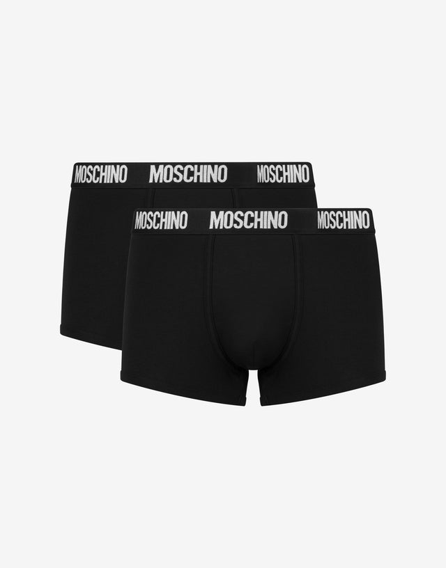 Set of 2 Logo Band boxer Black Moschino 0