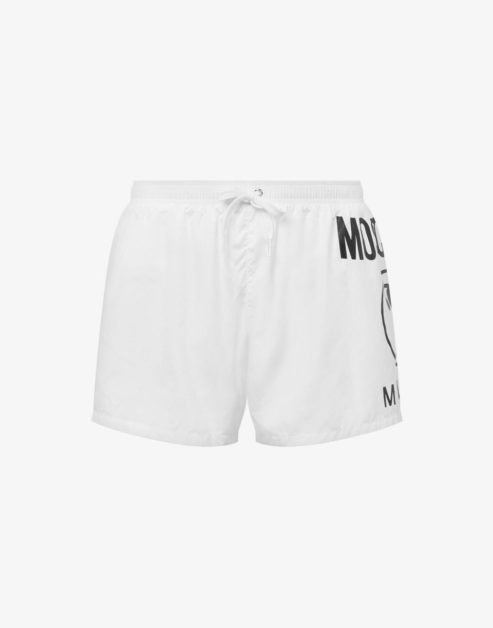Boxer mare Double Question Mark Bianco Moschino 0