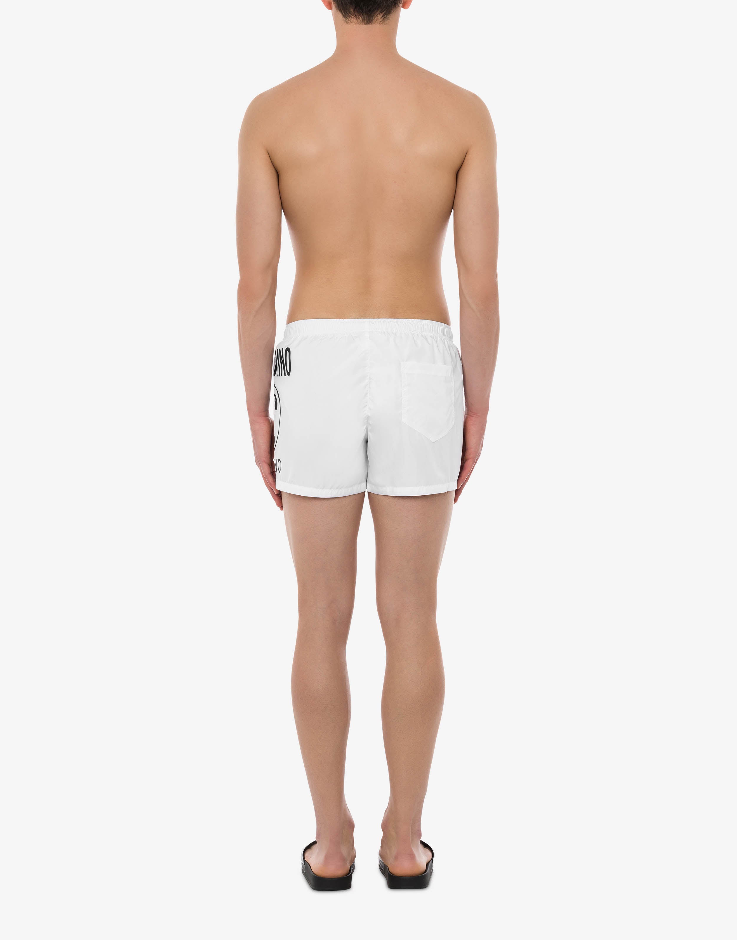 Double Question Mark beach boxer | Moschino