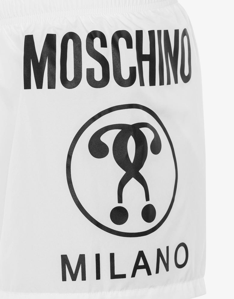 Boxer mare Double Question Mark Bianco Moschino 3