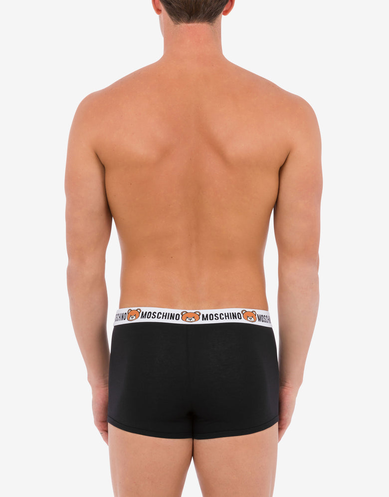 Teddy Elastic Band set of 2 boxers Black Moschino 2
