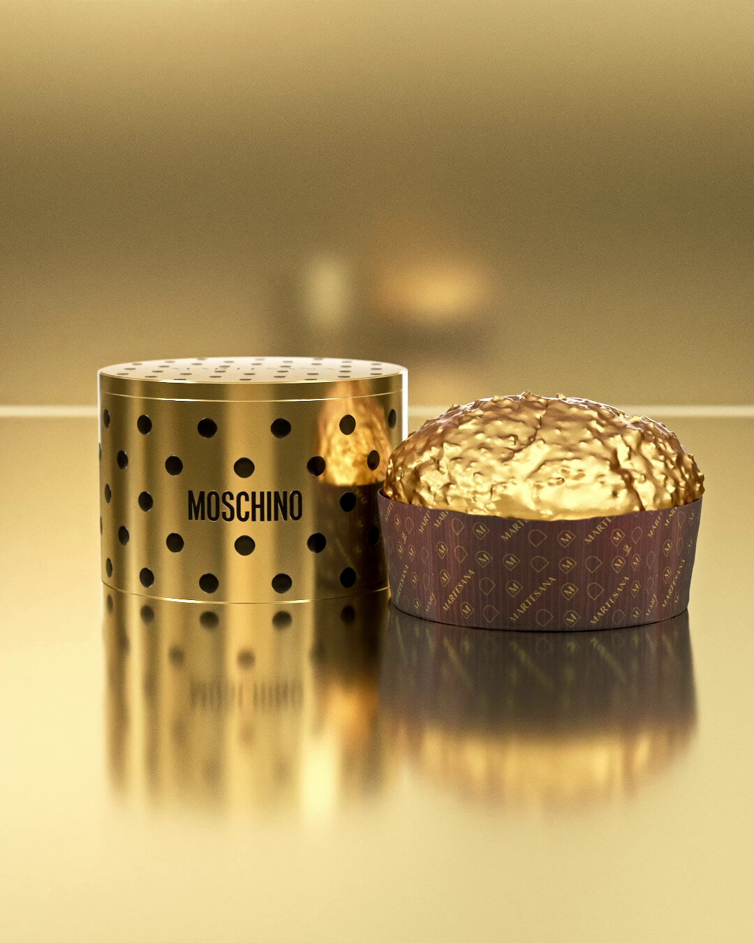 Moschino Moschino ❤ Pasticceria Martesana Panettone d’Oro