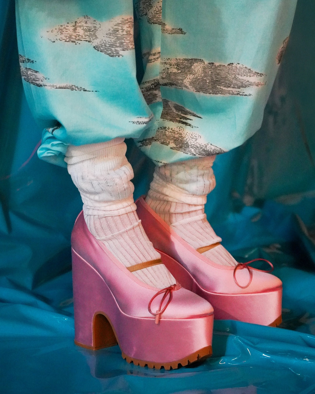 Moschino PLATFORM BALLERINA 