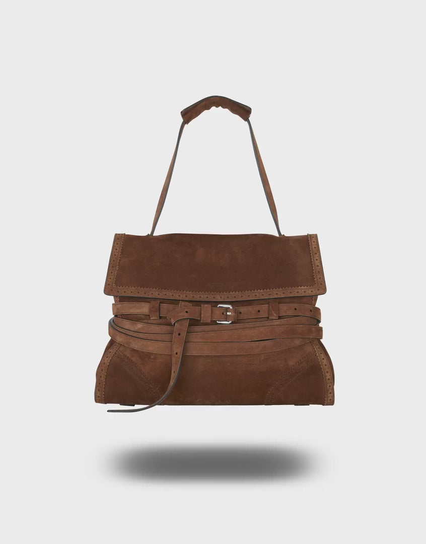 Moschino EN | Moschino Tie Me Bag: Jumbo, medium, and mini sizes