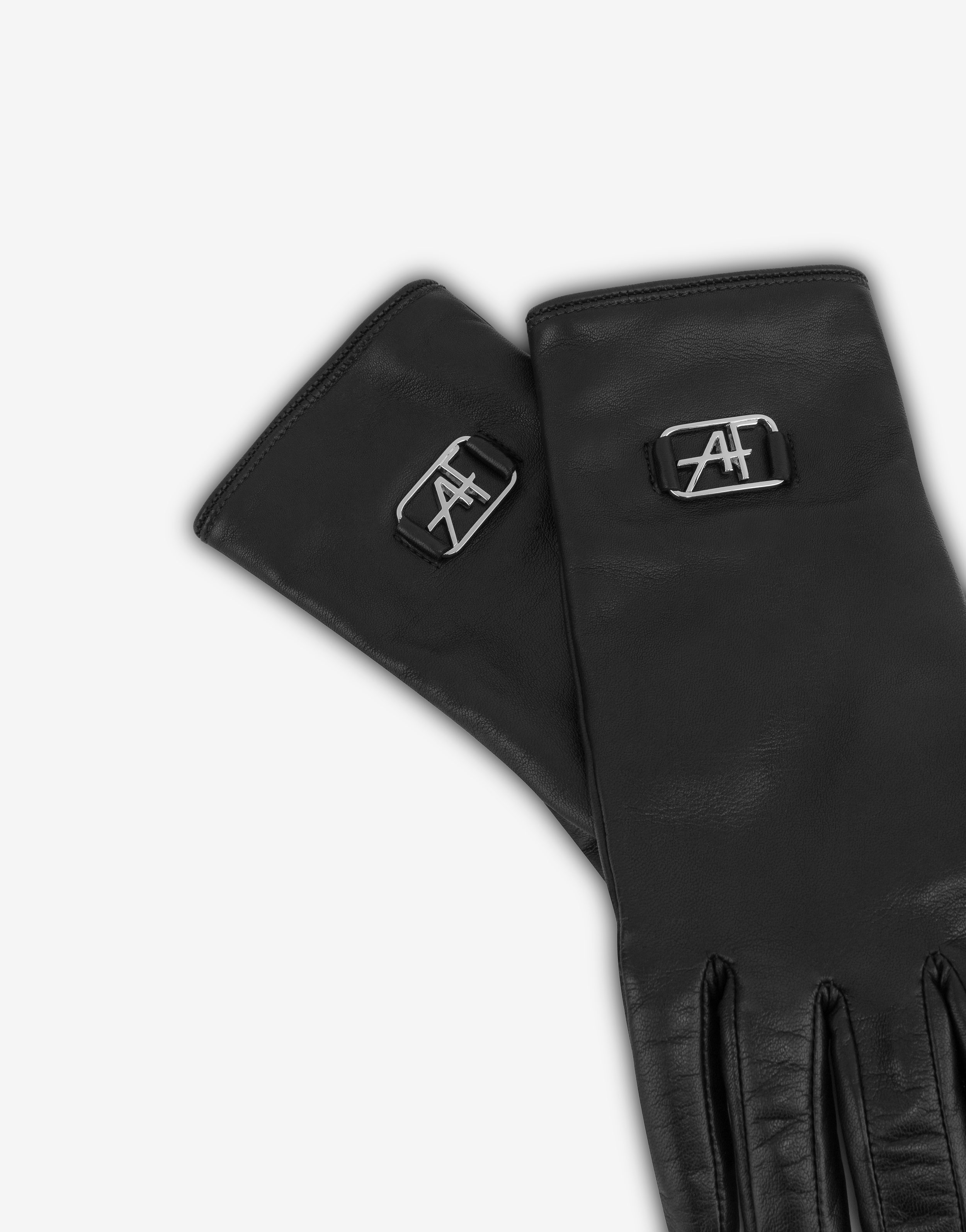Nappa leather gloves with AF logo
