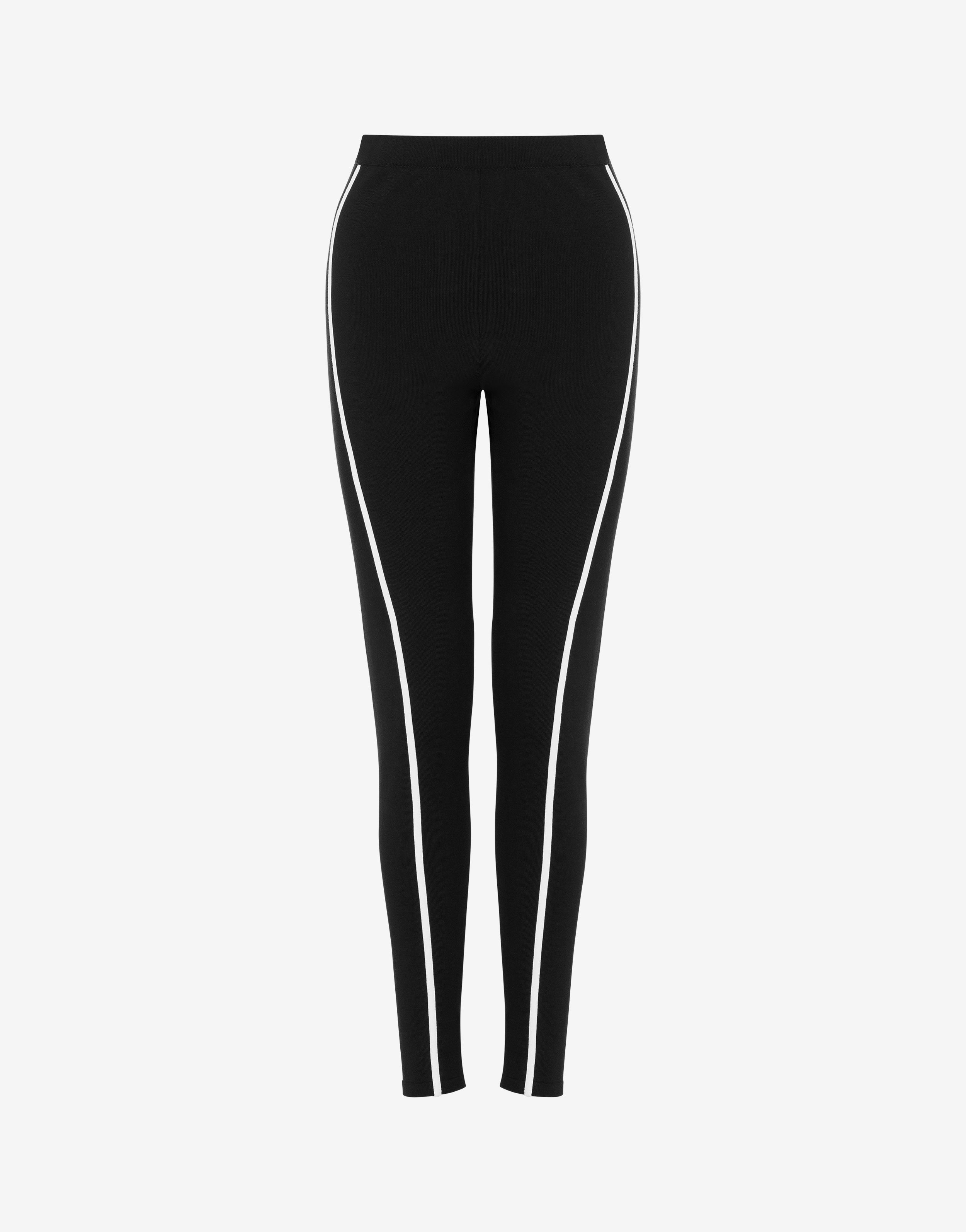 Pure cotton leggings  Moschino Official Store
