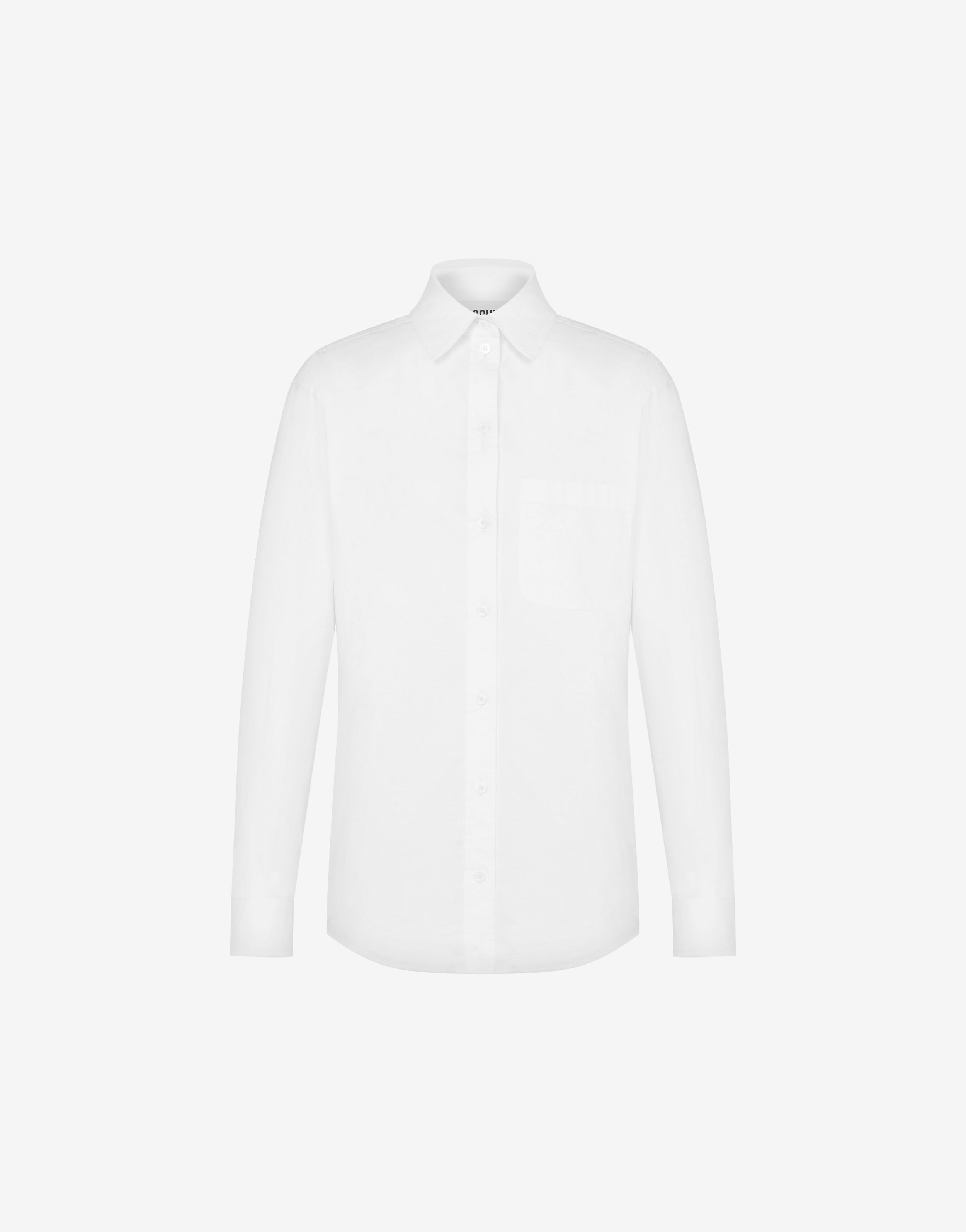 Pure Moschino Print poplin shirt | Moschino Official Store
