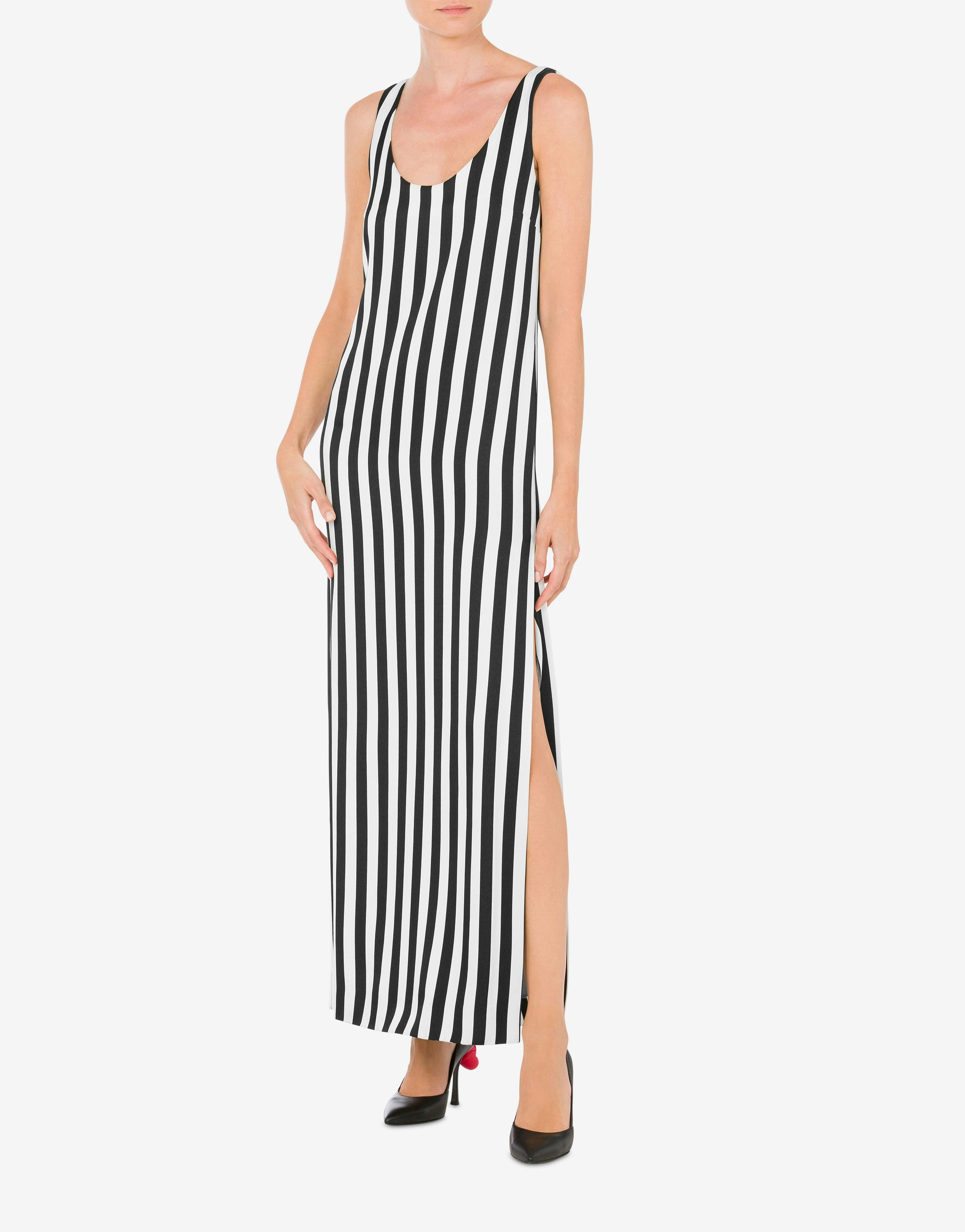 Archive Stripes cady dress