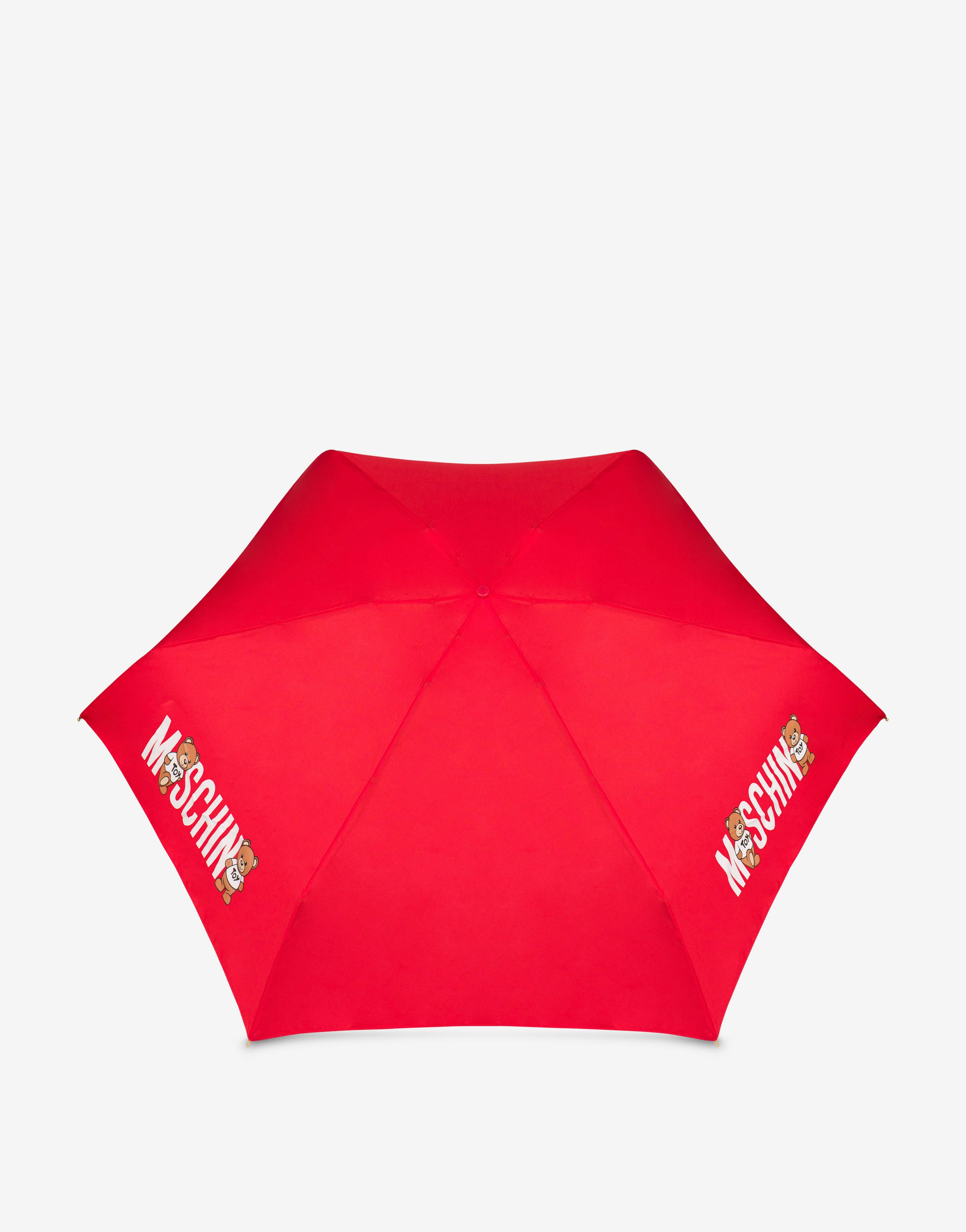 Ultra-mini Teddy Logo umbrella | Moschino Official Store