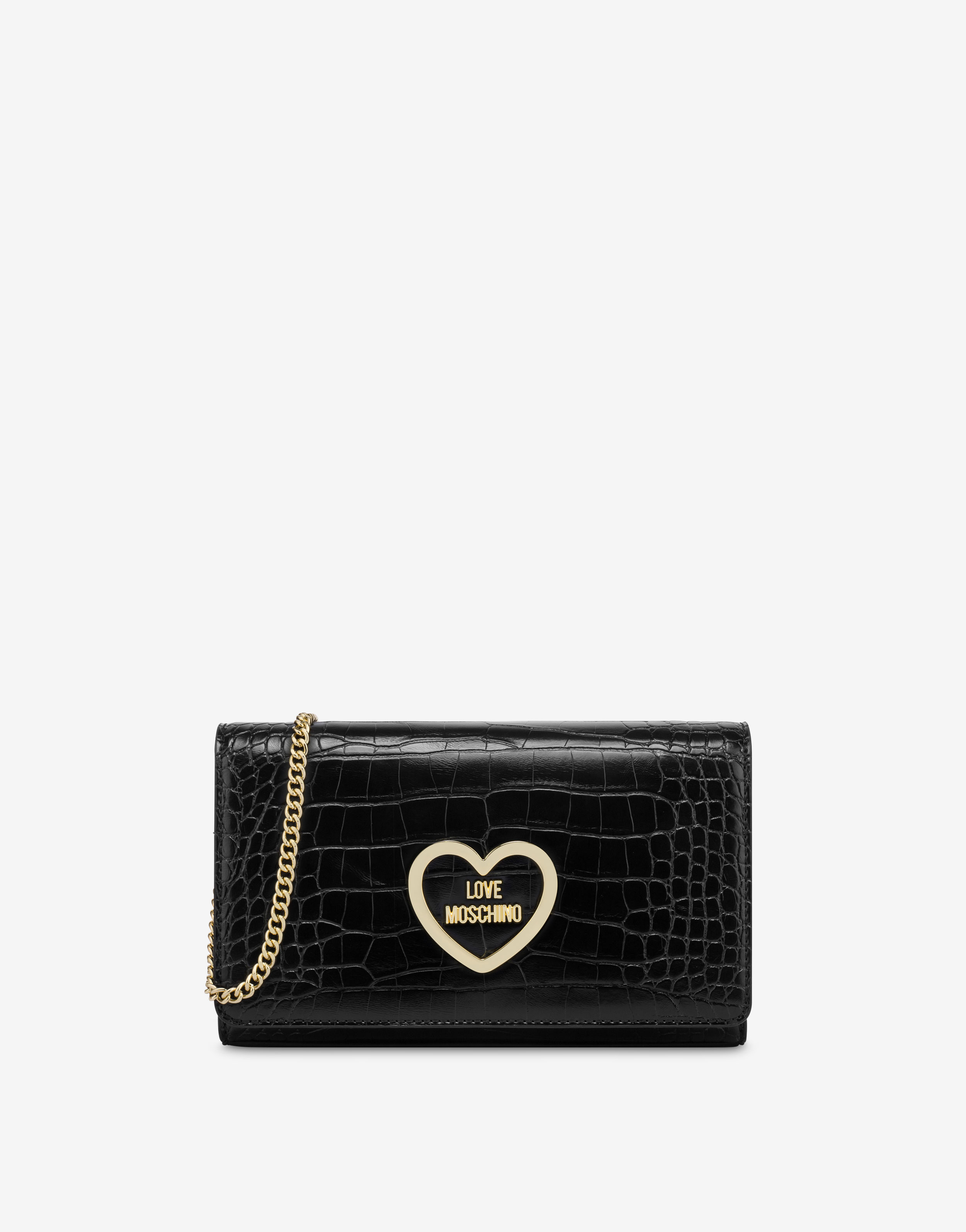 Love Moschino women shoulder bag white: Handbags: Amazon.com