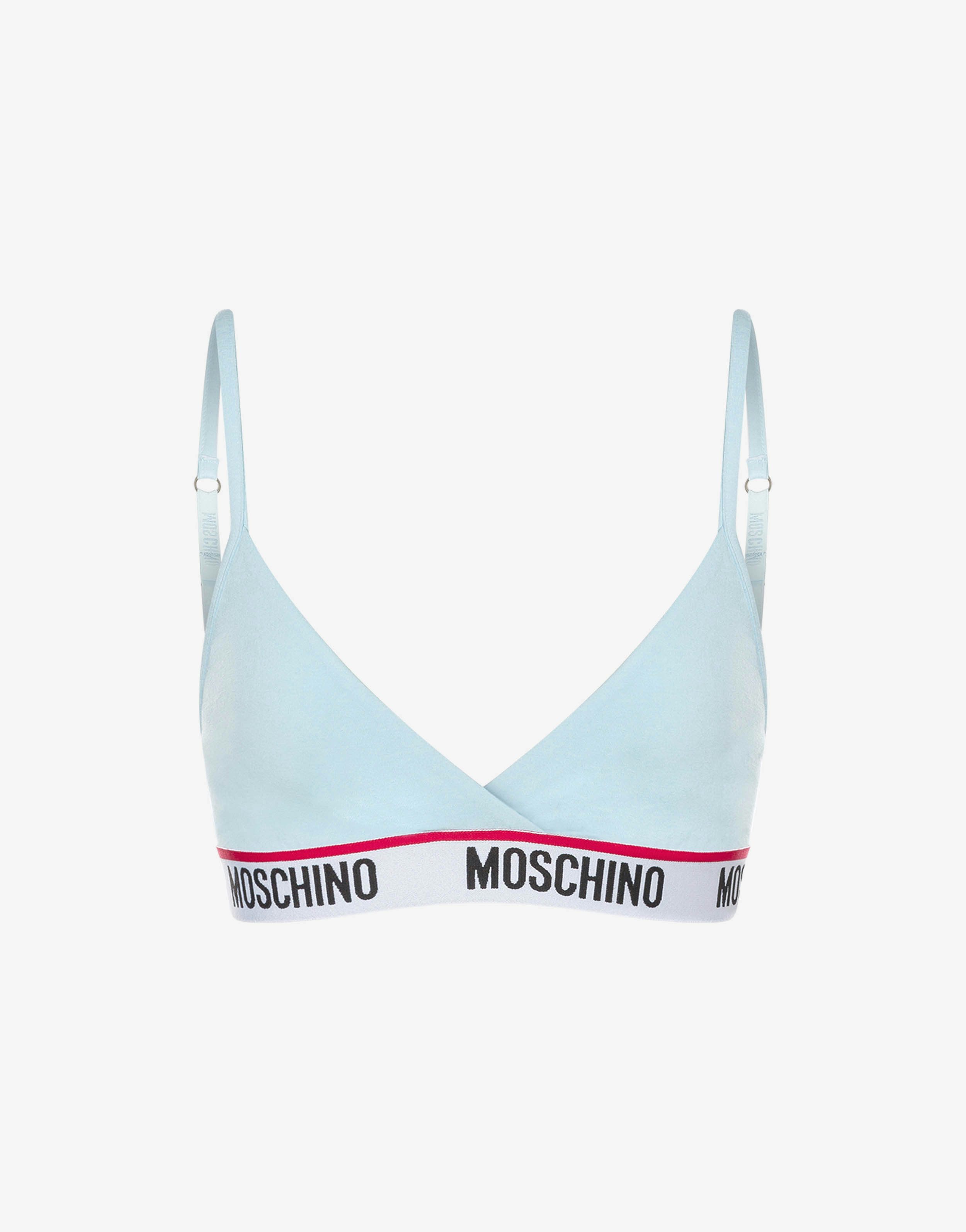 Official bra triangle Logo Store Moschino | Band