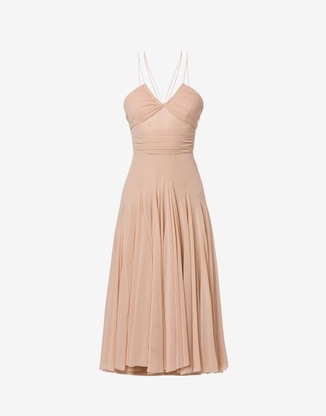 Stretch tulle dress