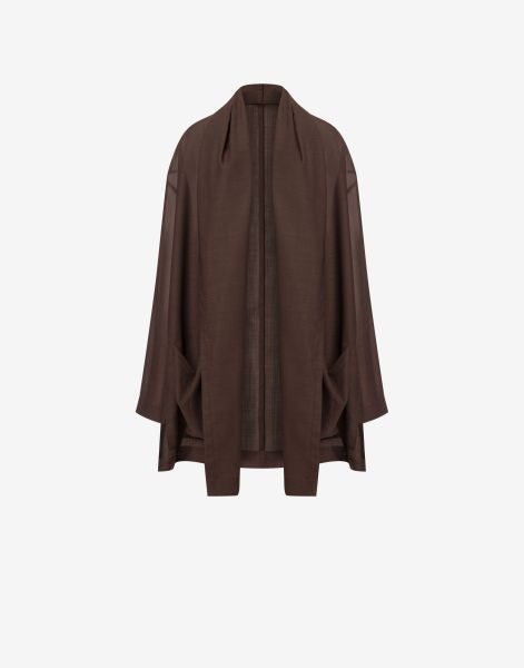 Wool Voile Duster