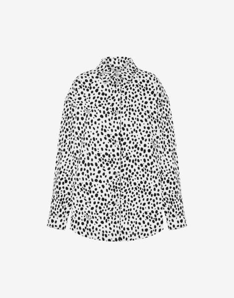 Leopard Print シャツジャケット
