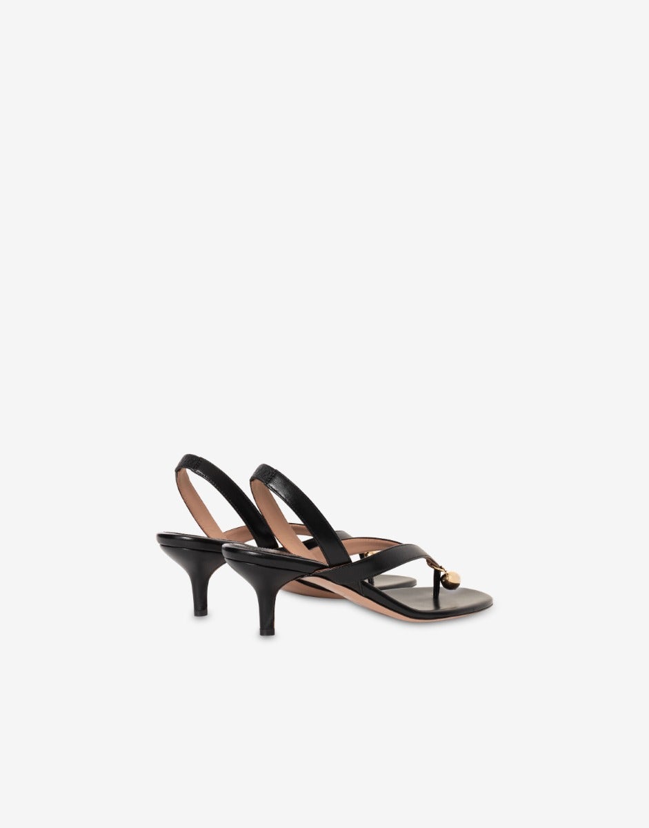Slingback-Sandale „Lucie” aus Nappa Malone Souliers x Philosophy