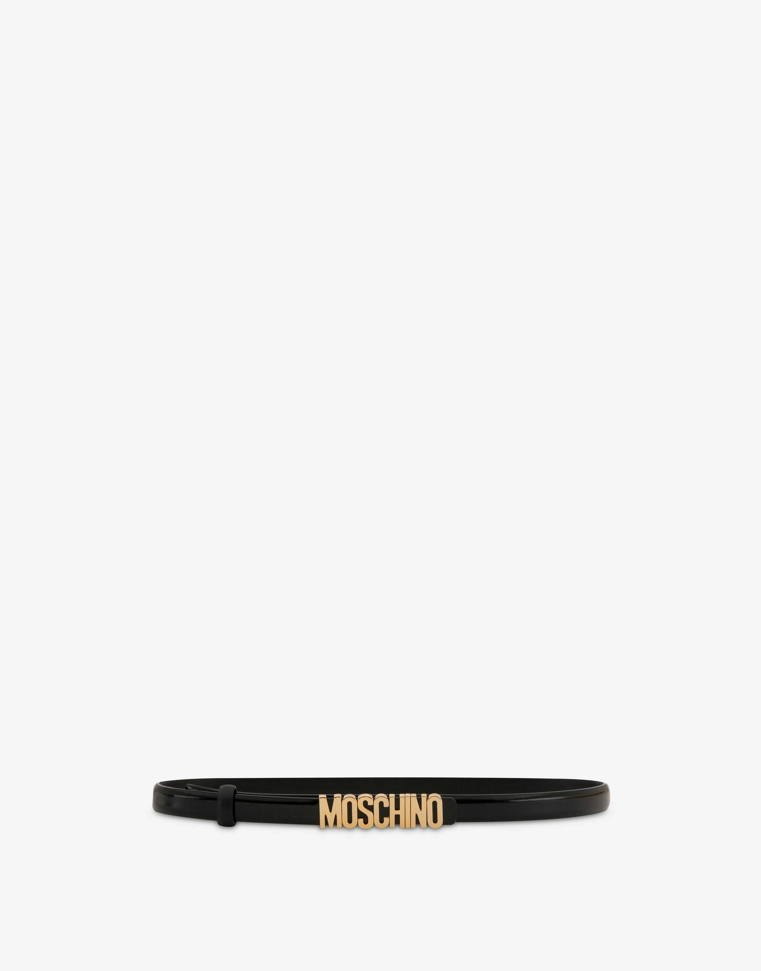Calfskin Belt With Mini Logo