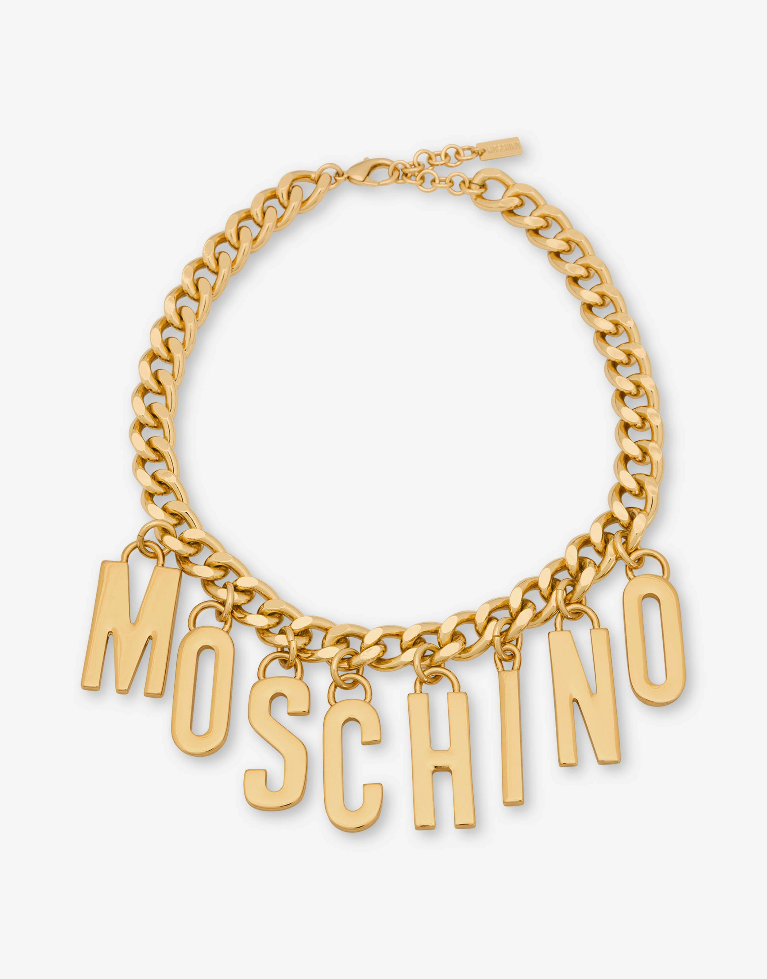 Lettering Charm Choker