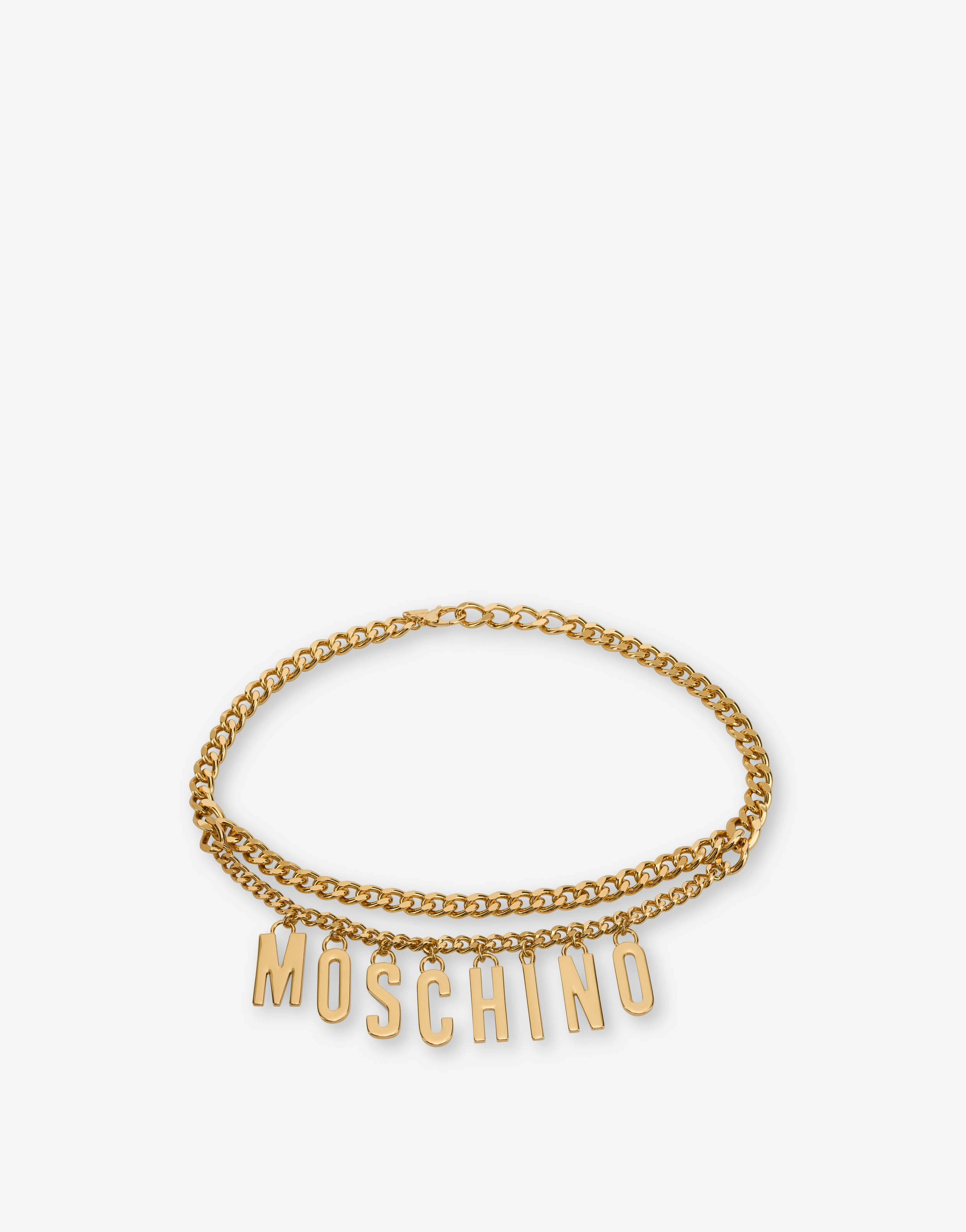 Lettering Charm Belt