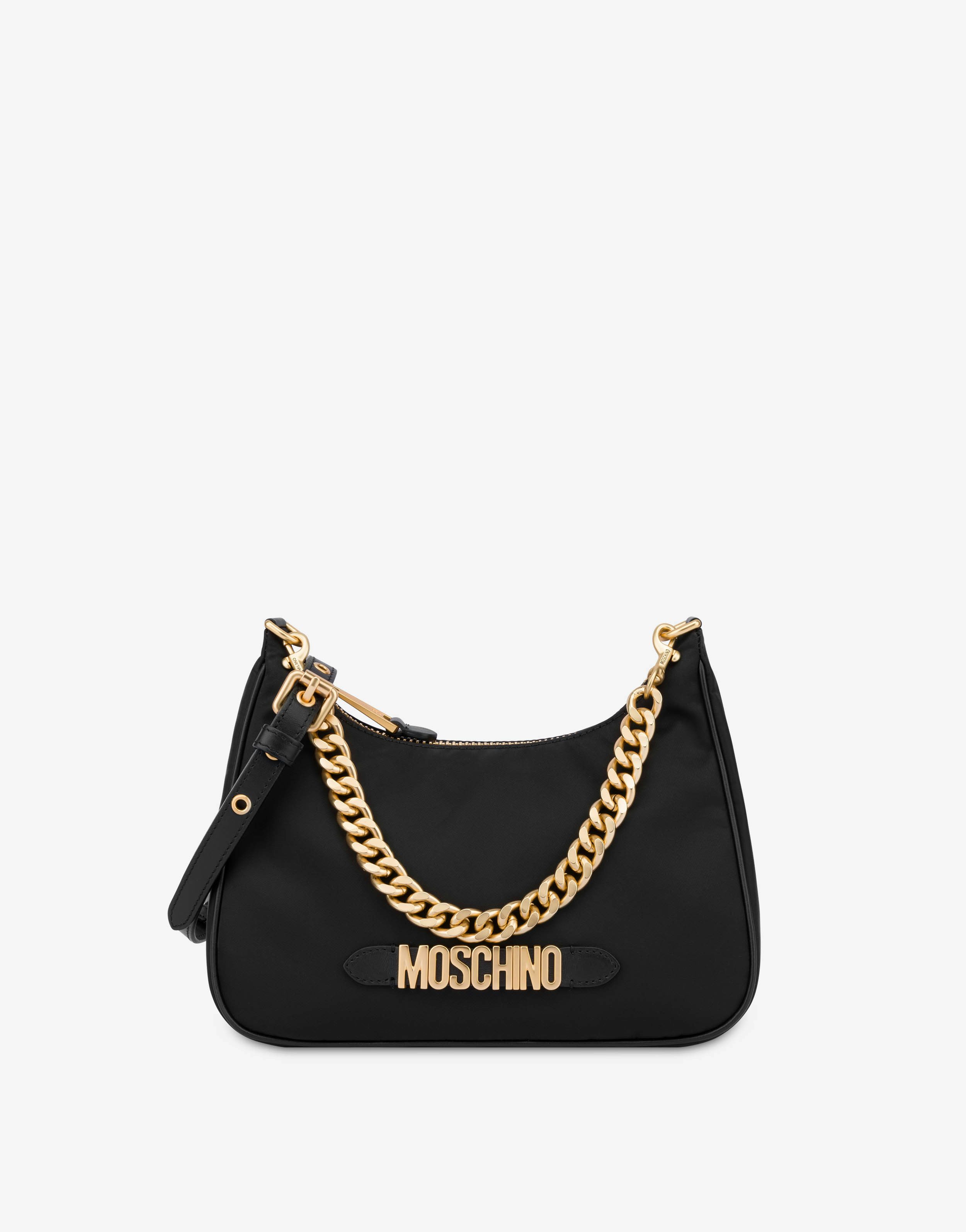 Sac Besace En Nylon Logo Lettering
