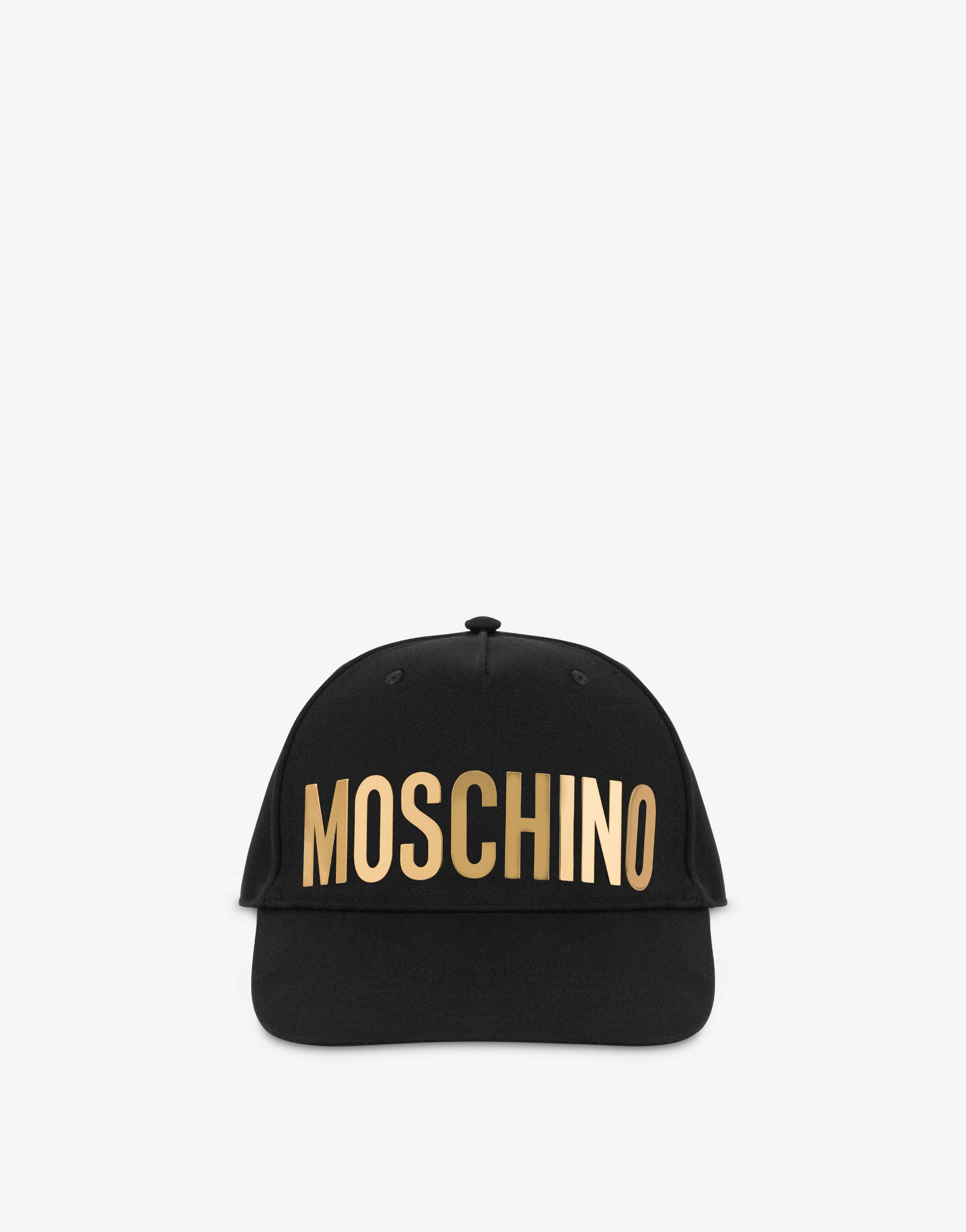 Metallic Logo Cap With Visor