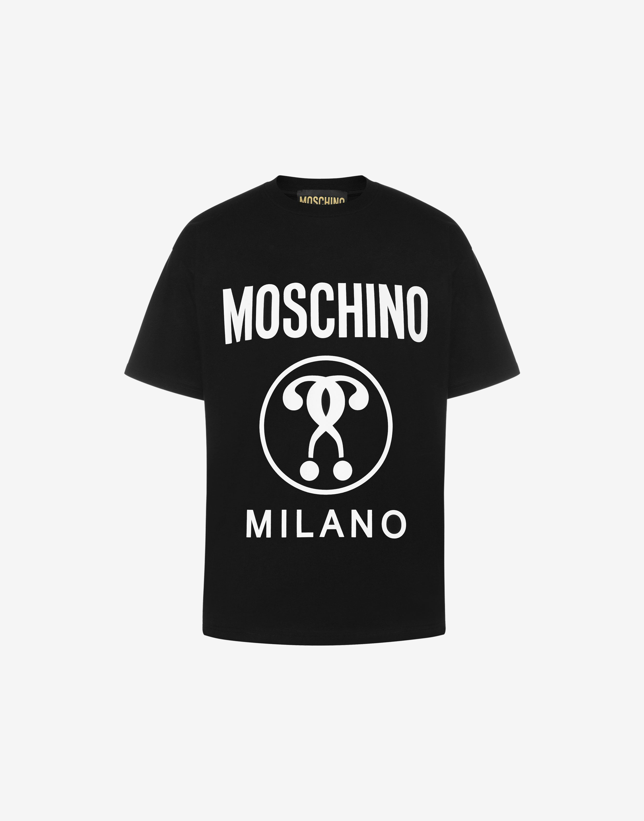 Double Question Mark Stretch Jersey T-shirt