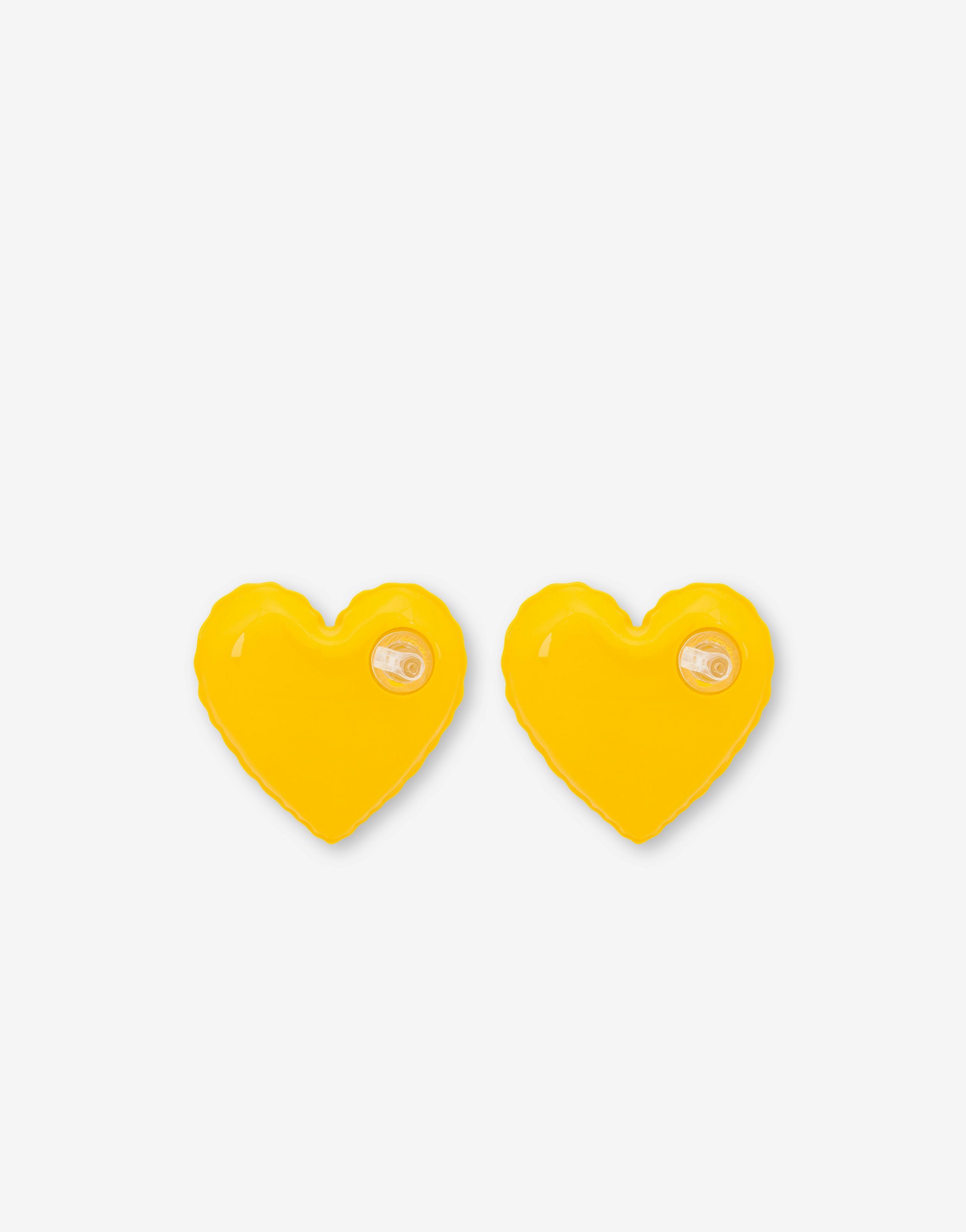 Boucles D’oreilles À Clip Inflatable Hearts