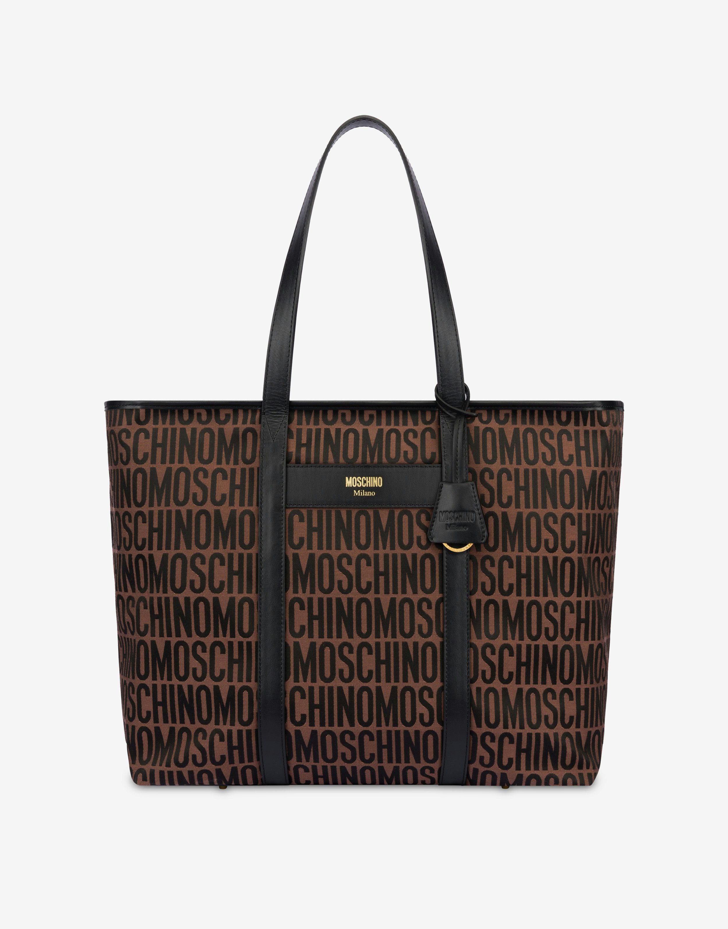All-over Logo Nylon Shopper