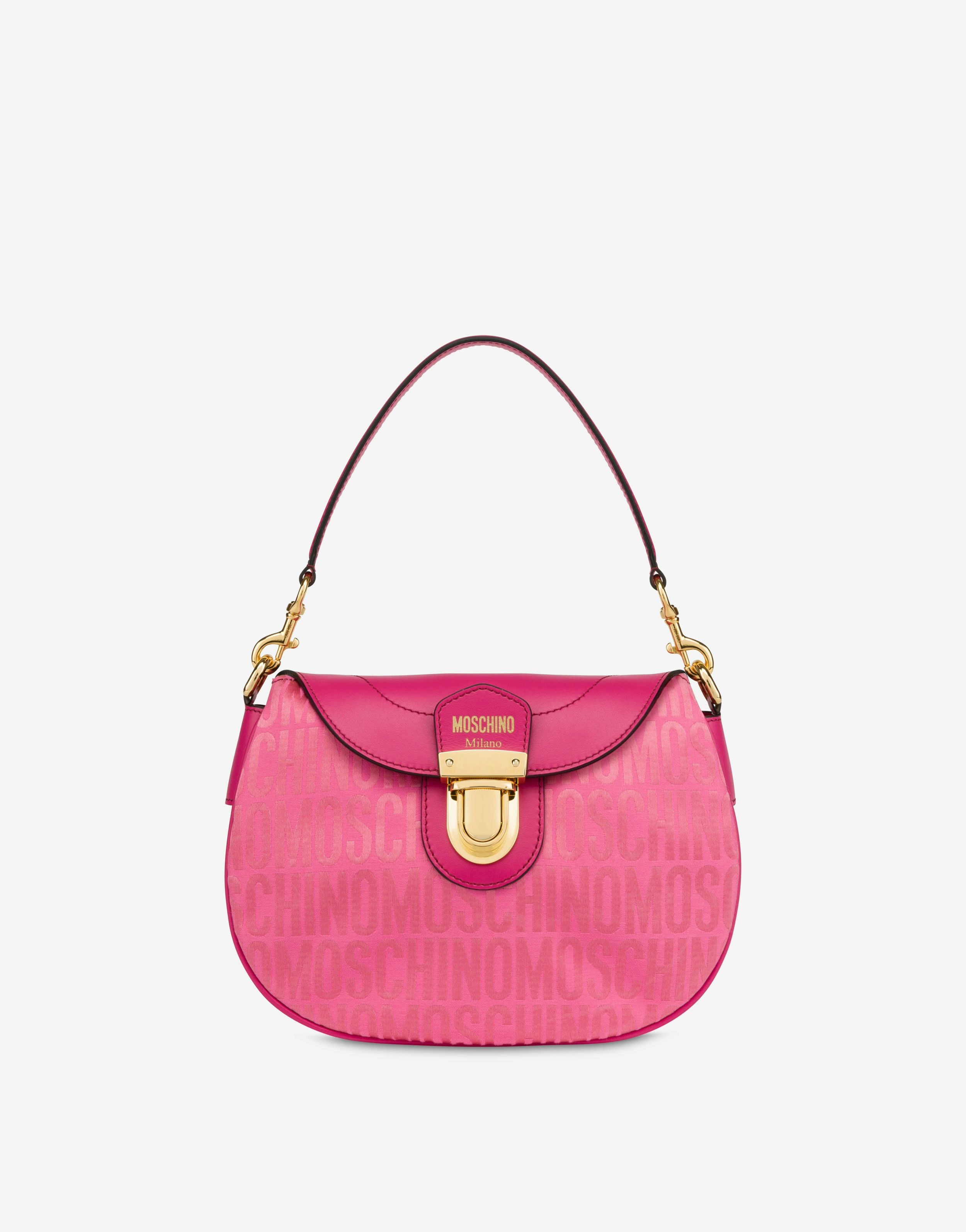 All-over Logo Nylon Handbag