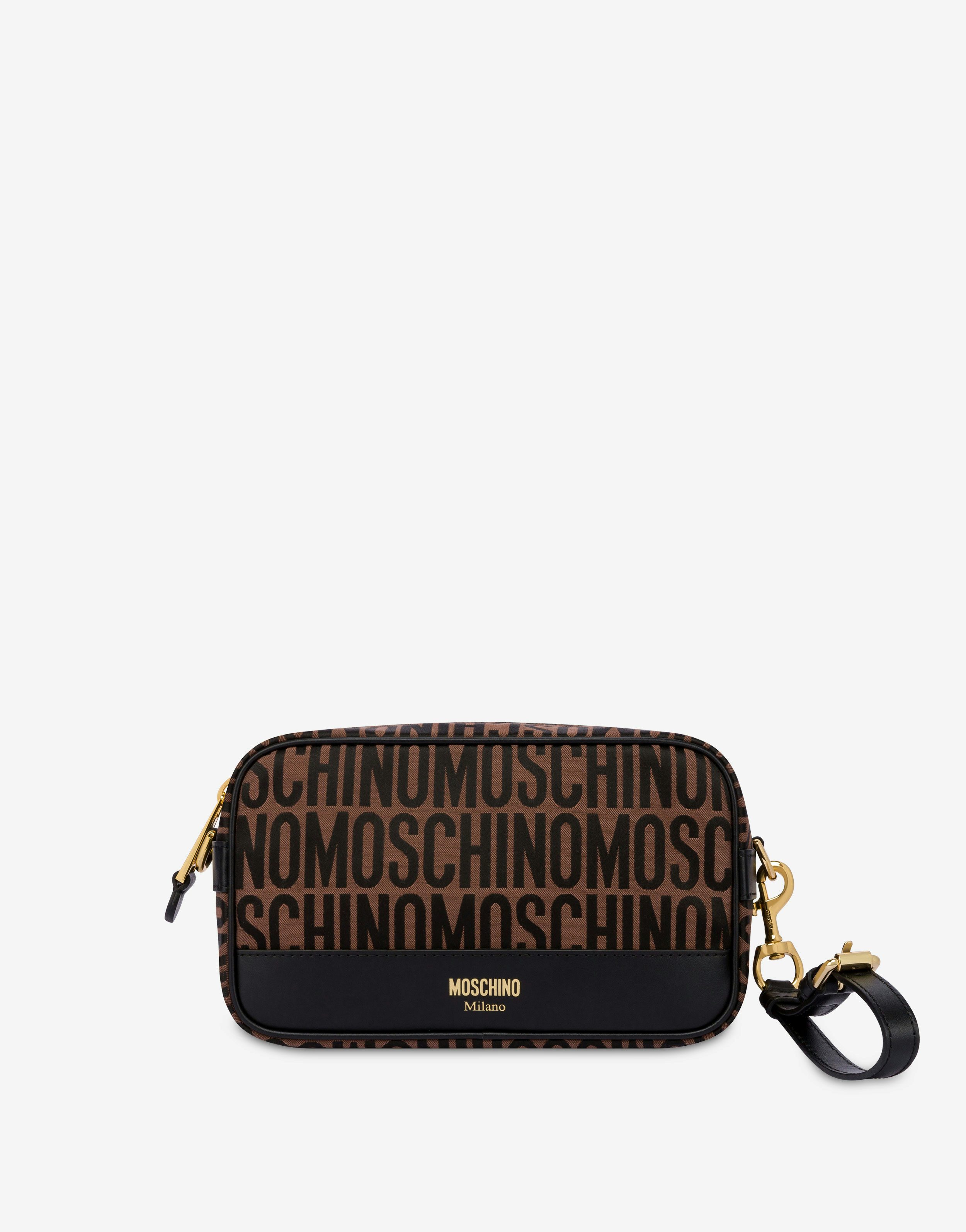 All-over Logo Nylon Wash Bag