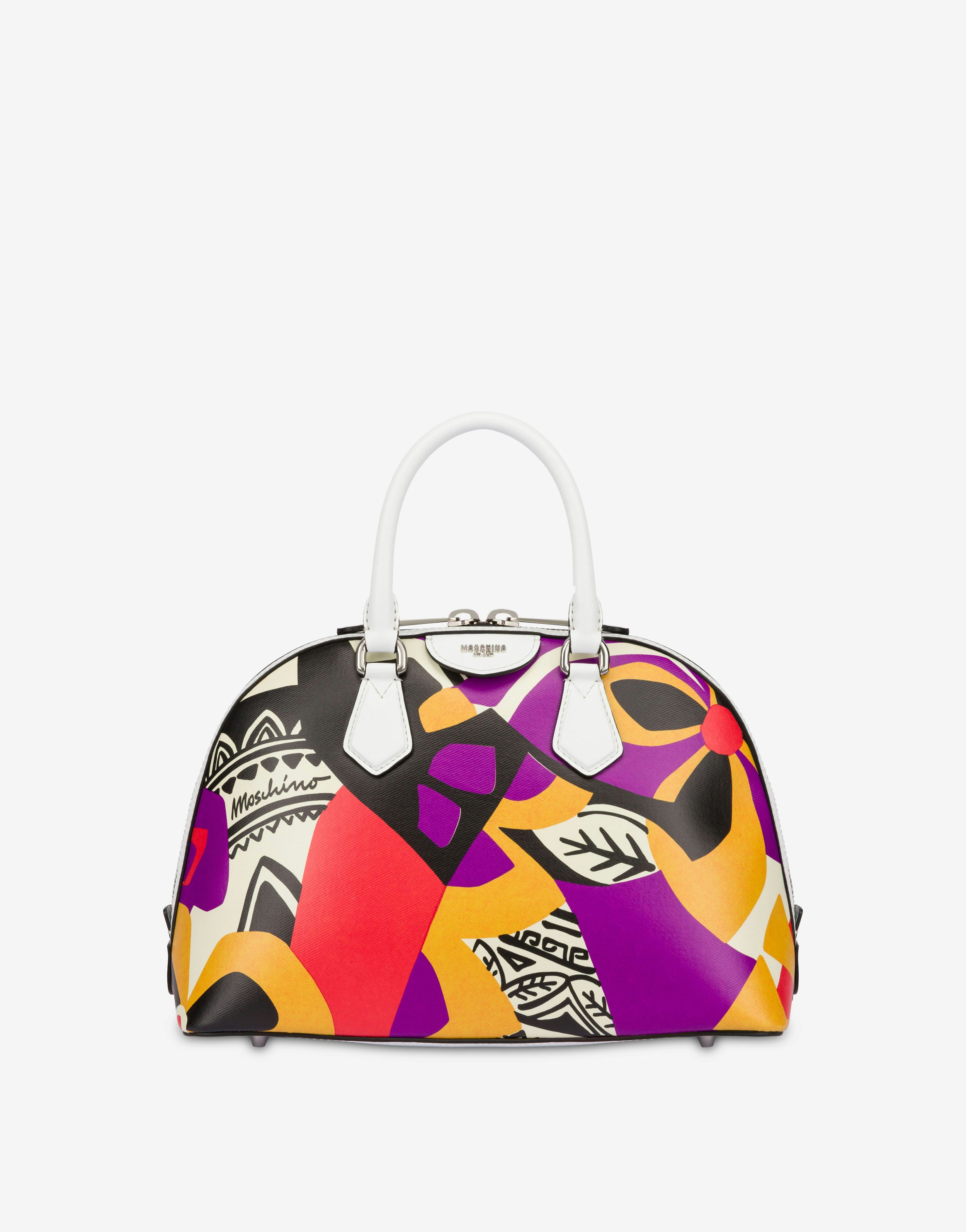 Sac Bowling En Canvas Imprimé Multicolore