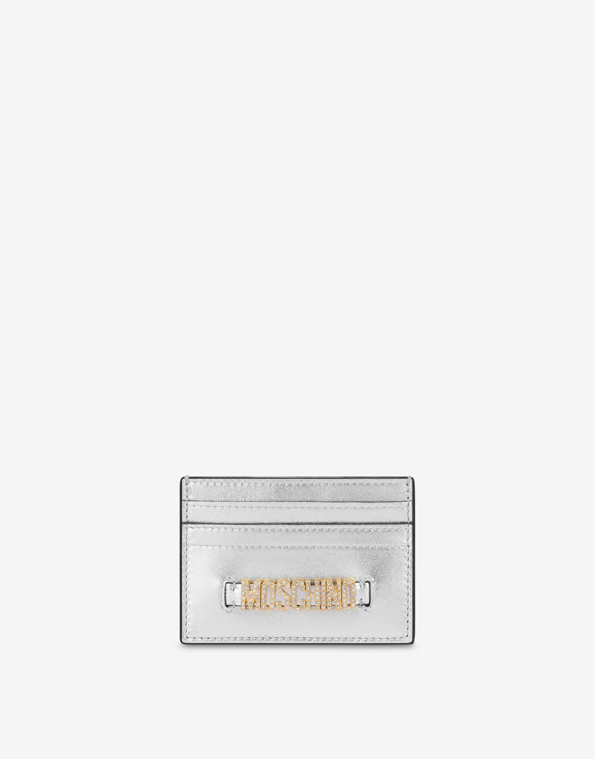 Lettering Logo Foiled Card Holder