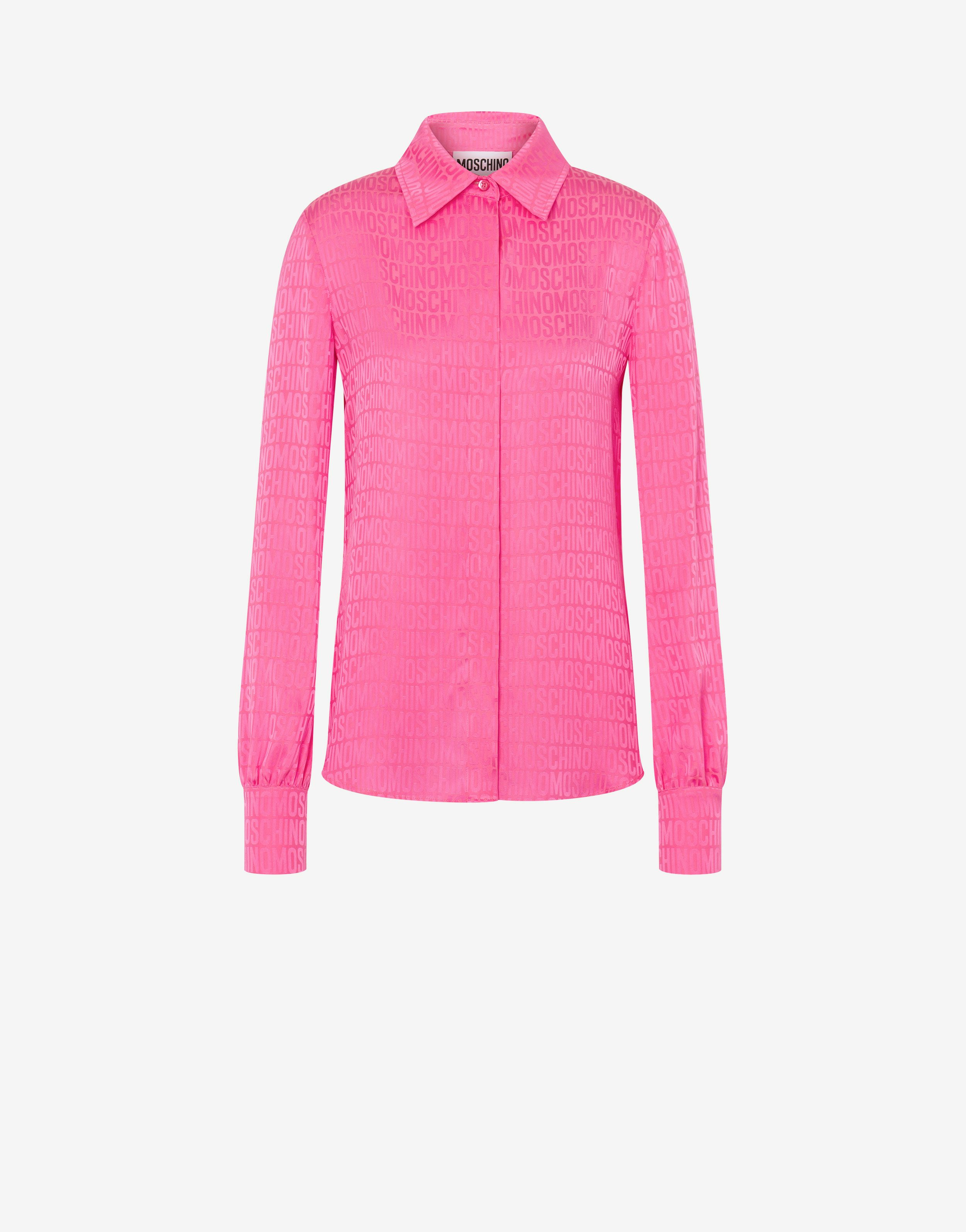All-over Logo Twill Shirt